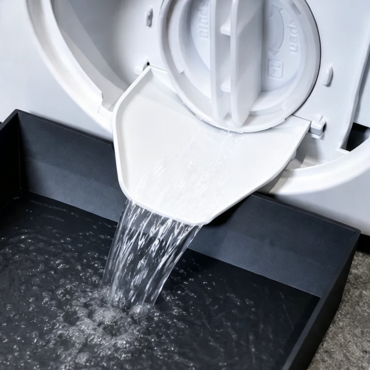 Heavy Equipment Washing - Ağır Hizmet Tipi Çamaşır Makinesi Drenaj