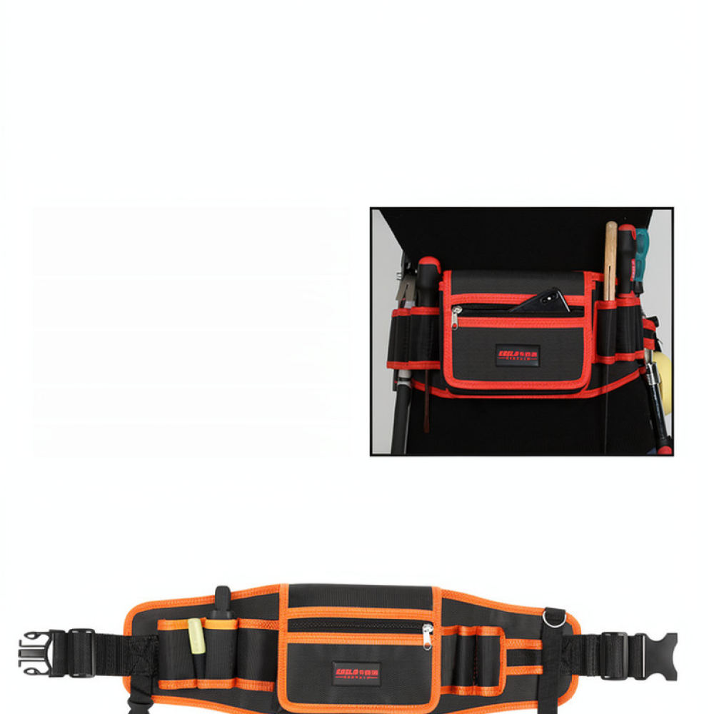 Heavy Equipment Electrician - Aşınmaya Dayanıklı Alet Kuşağı, Oxford Kumaşından
